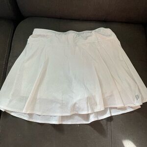 Prince White tennis skirt